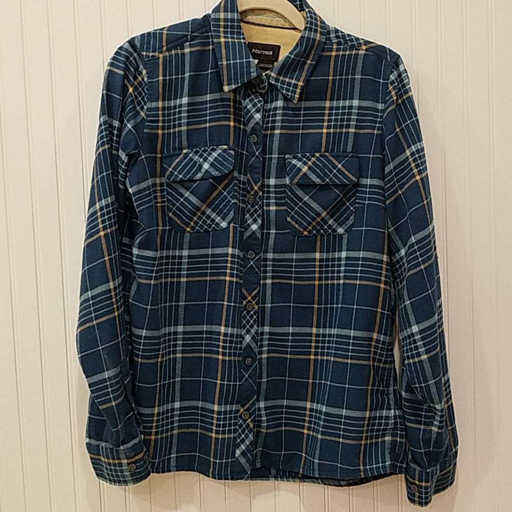 Marmot women's flannel